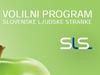 SLS program razdelil na 16 področij