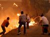 Požari v Grčiji delo človeških rok?