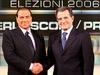 Prodi in Berlusconi polemično