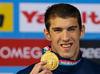Phelps do rekordnega sedmega zlata