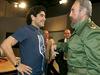 Maradona in Ahmadinedžad skupaj?