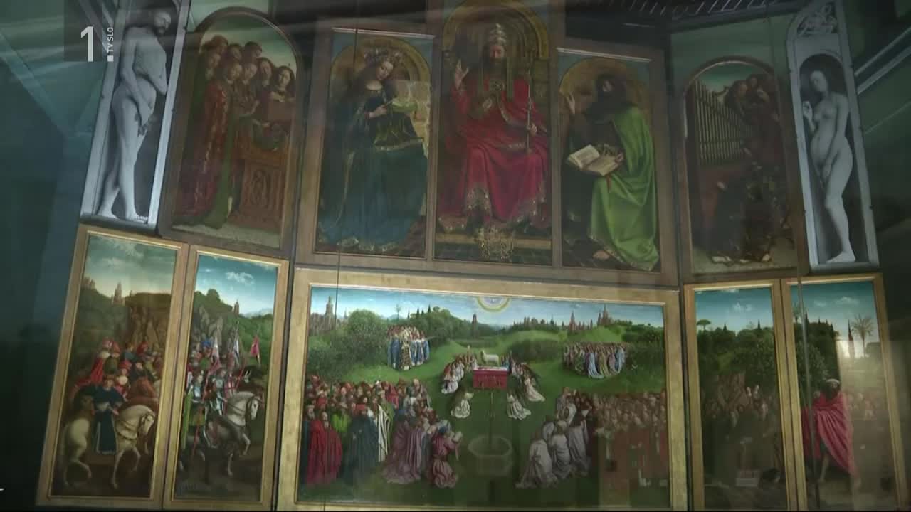 Znameniti Gentski oltar postopno dobiva svoj sijaj