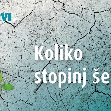 Koliko stopinj še?