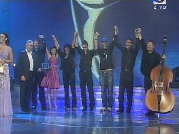 Skupina Jazz Station je zmagovalka 31. festivala Melodij morja in sonca. Foto: MMC RTV SLO