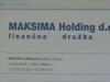 (Bavčarjeva) Maksima Holding gre v prisilno poravnavo