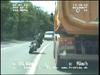 Foto: Motorist divjal po primorskih cestah