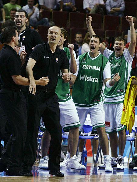Jure Zdovc in njegovi bojevniki so navdušili tudi Klemna. Foto: Reuters