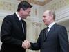 Foto: Južni tok - Pahor in Putin odpirata pipico
