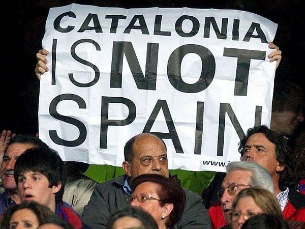 Katalonija ni Španija. Foto: EPA