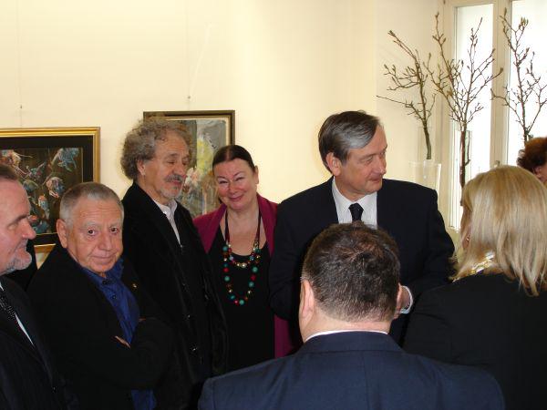 Z dogodkom se je Srbski kulturni center prvič predstavil javnosti. Odprtja se je udeležil tudi predsednik Slovenije Danilo Türk. Foto: 