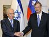 Peres v Sloveniji: Za svobodo Gaze se mora Hamas odreči terorizmu