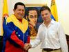 Chavez in Santos za nov začetek med sosedoma