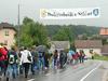 V Stični kljub dežju pričakujejo več kot 5.000 mladih