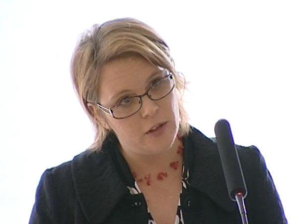 Državna sekretarka na ministrstvu za delo Anja Kopač Mrak. Foto: MMC RTV SLO