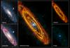 Andromeda: od rojstva do smrti zvezde v eni podobi