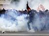 V Grčiji splošna stavka in spopad protestnikov s policijo