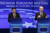 Na maratonskem vrhu o evru dogovor za več reform in denarja