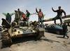Zavezniška letala ustavila Gadafijeve sile pri obstreljevanju Misrate