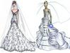 Kate Middleton naj bi si poročno obleko oblikovala sama