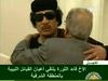 Gadafi po televiziji, njegovo poslopje pod plazom bomb