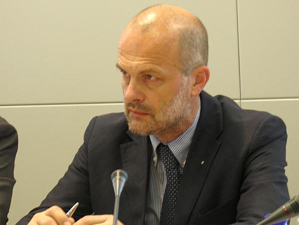 Direktor TV Slovenija Janez Lombergar se je svetu EPK-ja kot član pridružil maja letos. Foto: MMC RTV SLO/Aljoša Masten