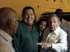 Hugo Chavez med uradnim obiskom na Kubi še operiran
