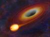 Ena najmočnejših eksplozij v vesolju - črna luknja golta zvezdo