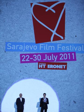 Letos 17. sarajevski filmski festival je prvič potekal leta 1995, še pred koncem štiriletnega obleganja mesta. Foto: www.sff.ba
