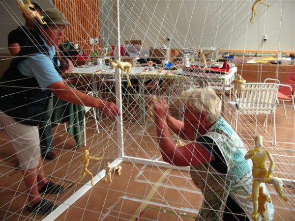 Likovna delavnica JSKD ima dolgo in pestro tradicijo. Triindvajset let je potekala v Šmartnem v Goriških Brdih, letos pa bo že drugič v Šmartnem ob Paki. Foto: JSKD