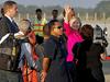 Clintonova na zgodovinskem obisku v Mjanmaru