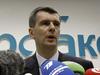 Oligarh Prohorov izzivalec Putina na predsedniških volitvah