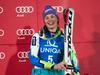 Foto: Vrnitev šampionke - Tina Maze na slalomskem odru