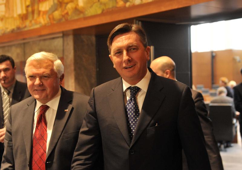 Borut Pahor je moral na ponovno zdravljenje. Foto: BoBo