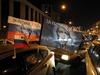 Avtomobilski protest proti Putinu v Moskvi