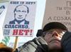 Foto: Ruska opozicija na novih protestih izpodbija Putinovo legitimnost