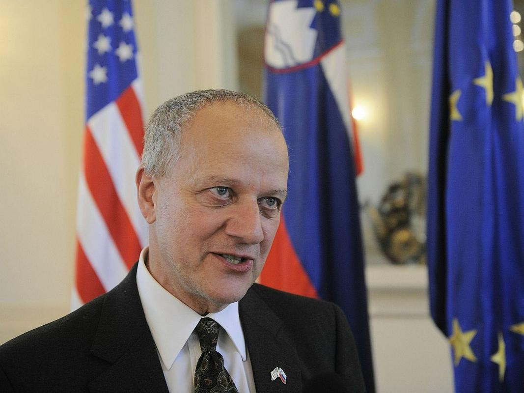 Joseph Mussomeli pravi, da bo nadaljeval z odkritim govorom, ki ga je vajen kot prijatelj Slovenije in predstavnik ameriške vlade. Foto: BoBo