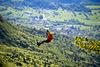 Foto in video: Adrenalinsko letenje nad tlemi pod Kaninom