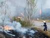 70 fotografij: Požar pri Črnem Kalu zanetil požigalec?