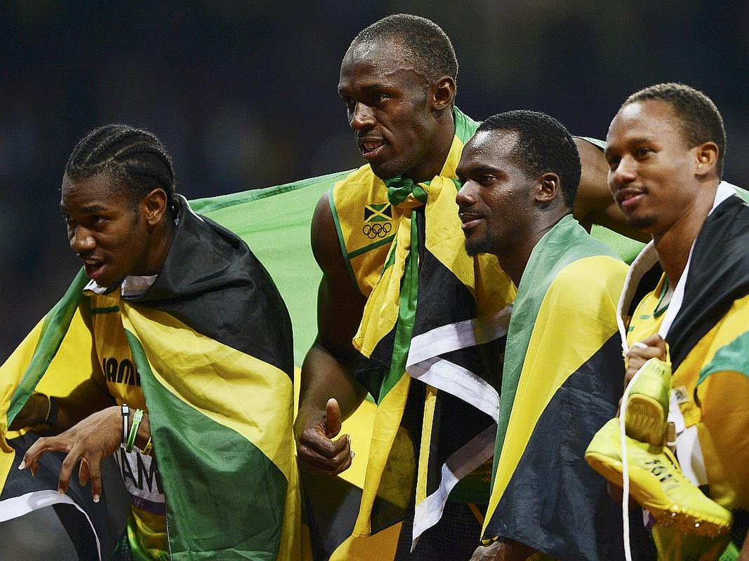 Jamajčani so poskrbeli za izjemen zaključek odličnih atletskih tekmovanj na olimpijskih igrah. Foto: Reuters