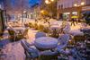 Foto: V Evropi prve snežinke prinesle prve zimske preglavice in radosti