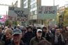 600 mariborskih protestnikov zahtevalo odstop vlade