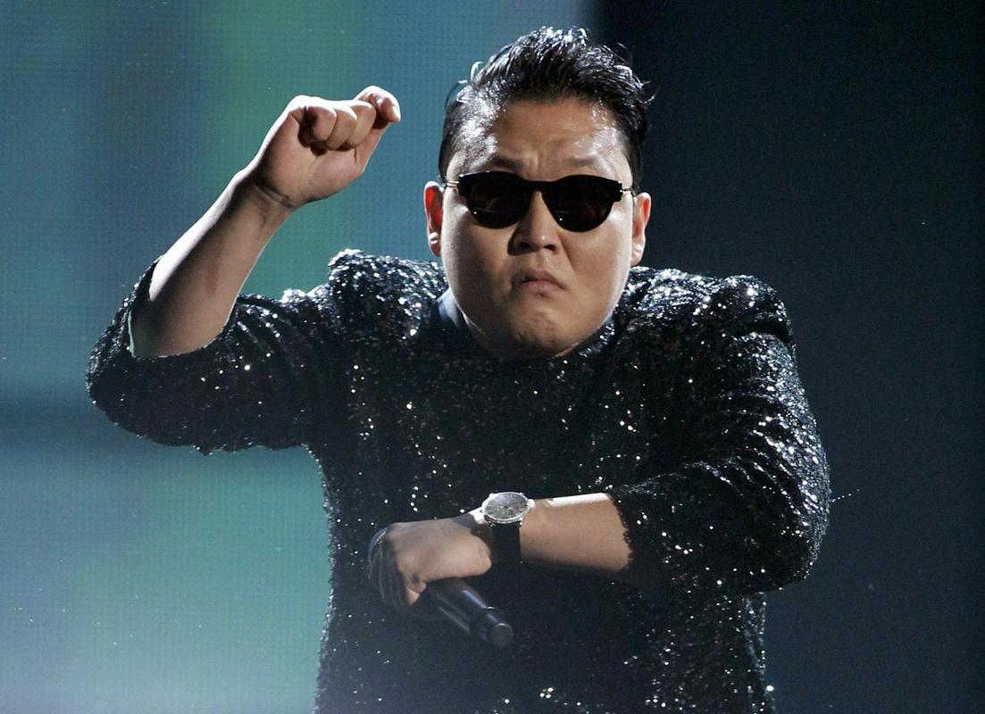 Južnokorejski ekscentrik Psy je prvi zvezdnik iz te države, ki se mu je uspelo prebiti na radijske postaje po svetu. Foto: BoBo