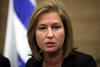 Livnijeva ob vrnitvi v izraelsko politiko obljublja, da si bo prizadevala za mir