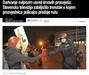 Protesti v Sloveniji in ljubljanski spopadi obkrožili svet