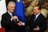 Monti napovedal odstop. Berlusconi se vrača.