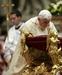 Foto: Betlehem in Vatikan ovita v božično razpoloženje