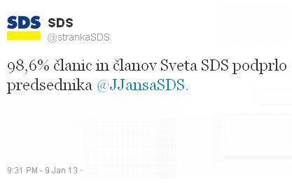 SDS Twitter