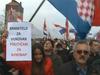 V Vukovarju protestirali proti cirilici