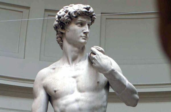 Danes je David razstavljen v prostorih Akademije v Firencah, kamor so ga prenesli leta 1873, na prvotnem mestu na Piazza della Signoria pa ga nadomestili s kopijo. Foto: EPA