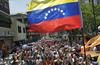 V Caracasu so protestniki zahtevali dokaze o Chavezovem zdravju
